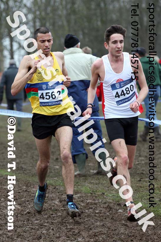 Senior mens Inter Counties Cross Country, Prestwold Hall, Loughborough. Photo: David T. Hewitson/Sports for All Pics